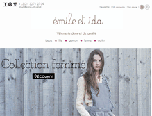Tablet Screenshot of emile-et-ida.fr
